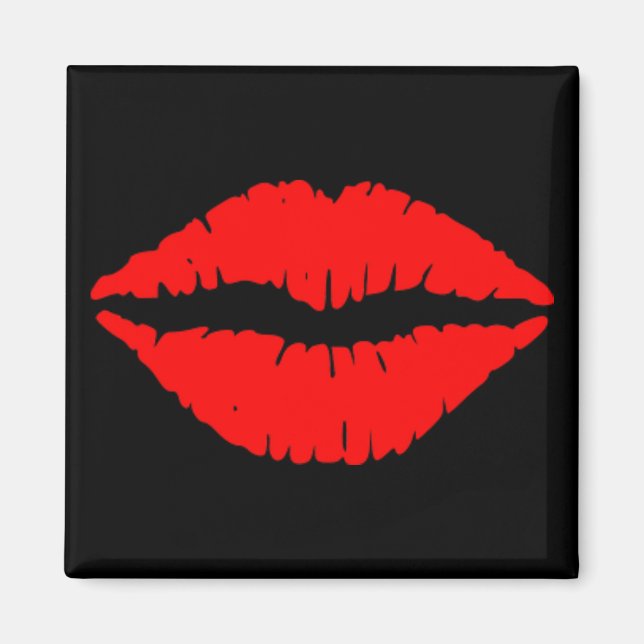 Imán Red Lips Magnet (Frente)