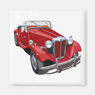 Imán Red MG TD