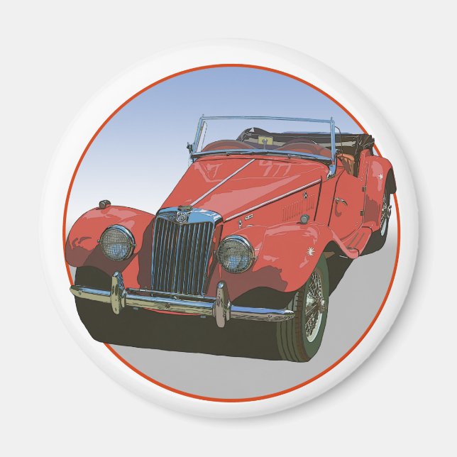 Imán Red MG TF (Frente)