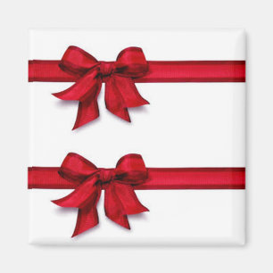 IMÁN RED "NAVIDADES" RIBBONS