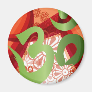 Imán Red-Orange-Bg_Green-Om