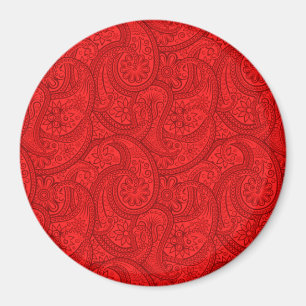Imán Red Paisley