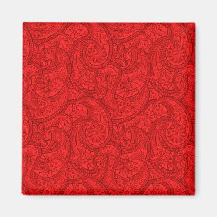 Imán Red Paisley