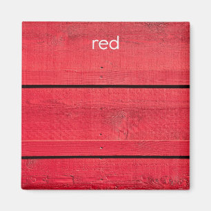 Imán Red Refrigerator Magnet