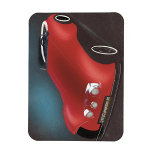 Imán Red Roadster Club