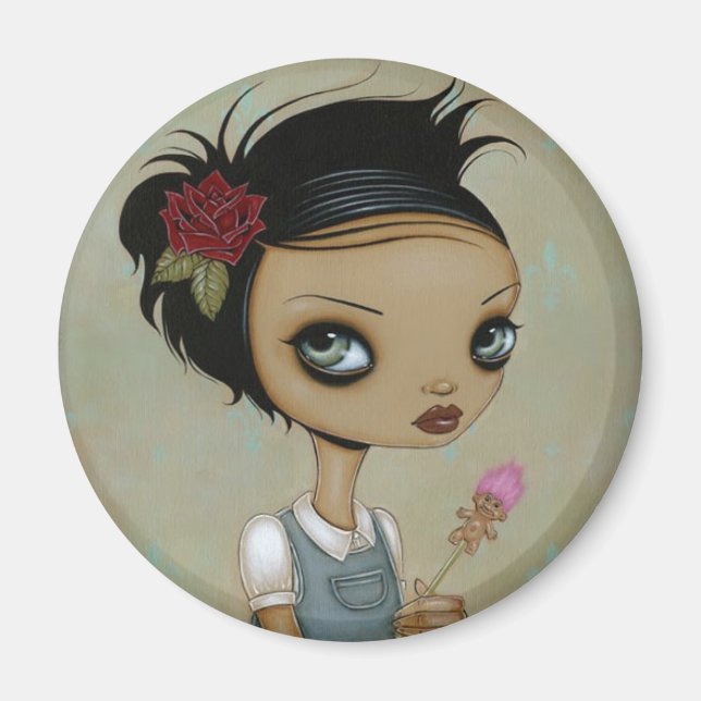 Imán Red Rose Magnet (Frente)