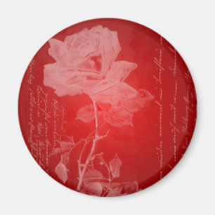 Imán Red Rose Valentine