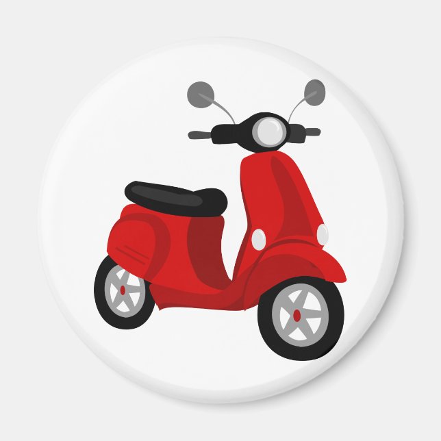 Imán Red Scooter (Frente)
