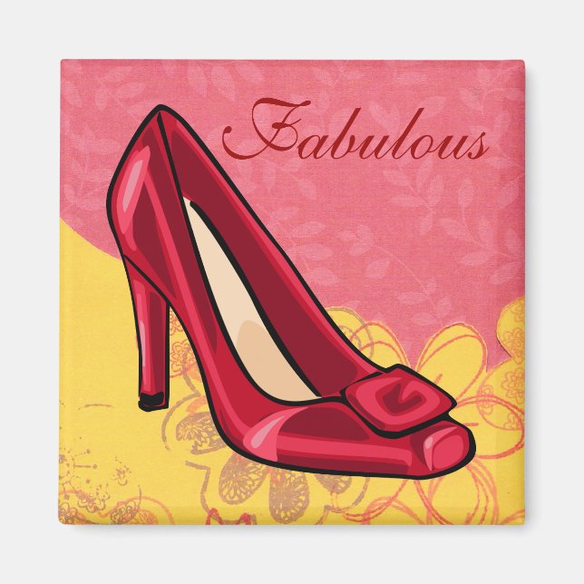 Imán Red Shoe Magnet (Frente)