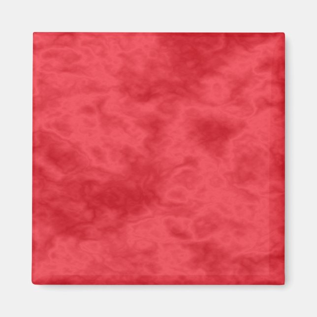 Imán Red Swirl Magnet - Square (Frente)