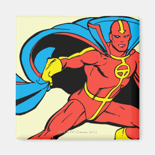 Imán Red Tornado Cape Pose