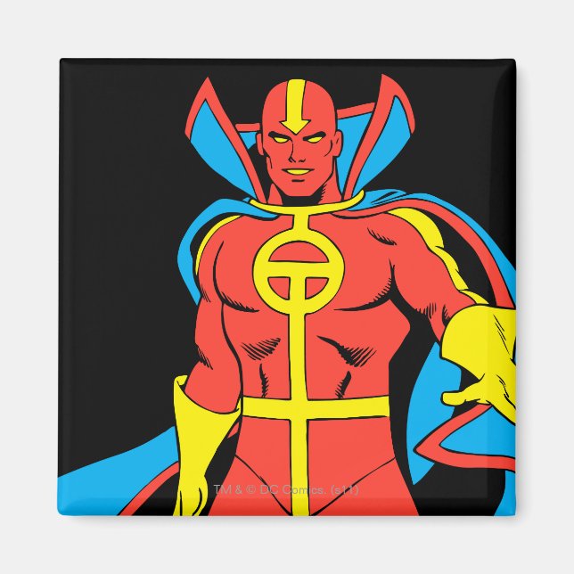 Imán Red Tornado Pose (Frente)