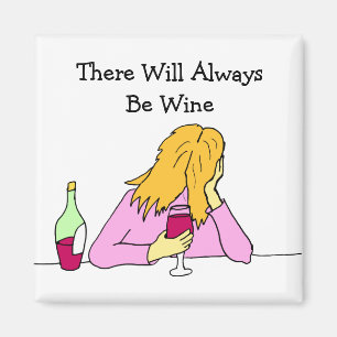 Imán Red Woman Magnet