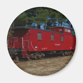 Imán Red y Naranja Caboose Magnet