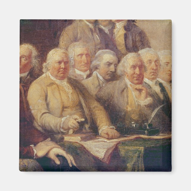 Imán Redacción de la Declaración de Independencia (Frente)