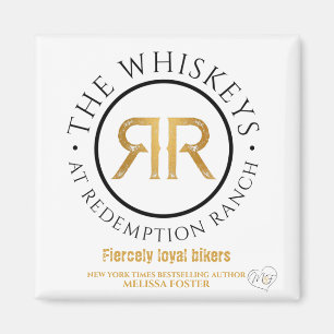Imán Redemption Ranch Whiskeys Logo Magnet