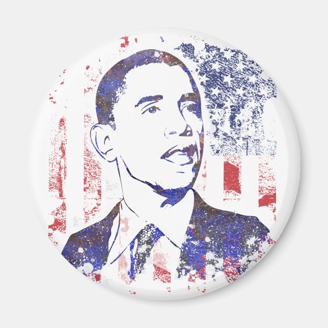 Imán Redes de Barack Obama (Frente)