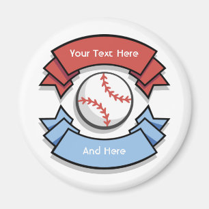 Imán Redes de béisbol personalizadas para Personalizad