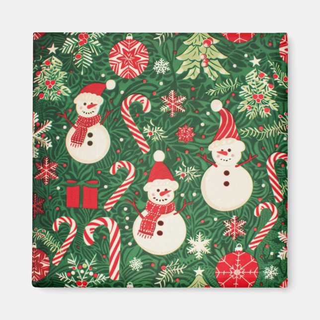 Imán Redes de imanes para navidades - Decoración de Nev (Frente)