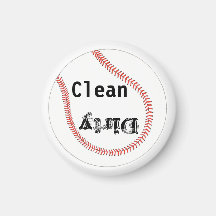 Redes de lavavajillas sucias limpias de béisbol