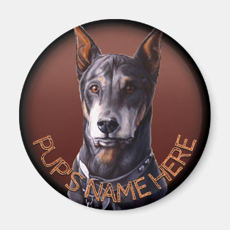 Imán Redes de mosquiteros Doberman Personalizado Fridge