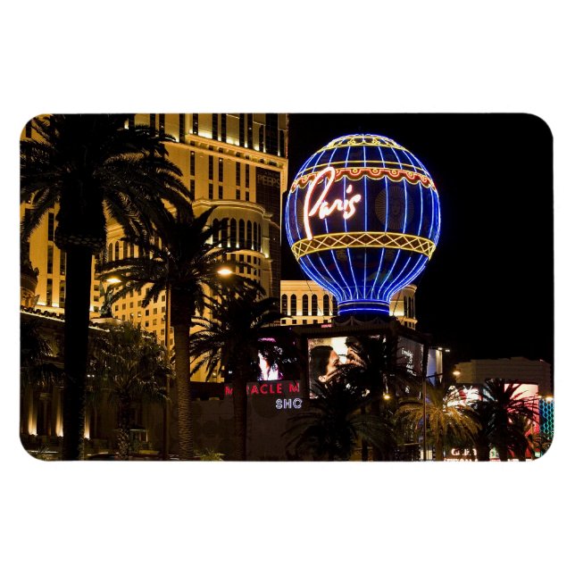 Imán Redes de París Las Vegas Magnet Flexible #1 (Horizontal)