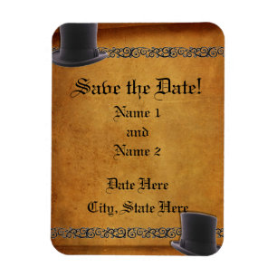 Imán Redes de reunión de Personalizado de Antiguo Boda 