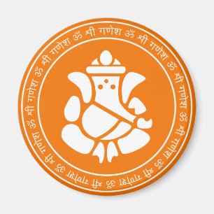 Imán Redes de Rótulo Lord Ganesha
