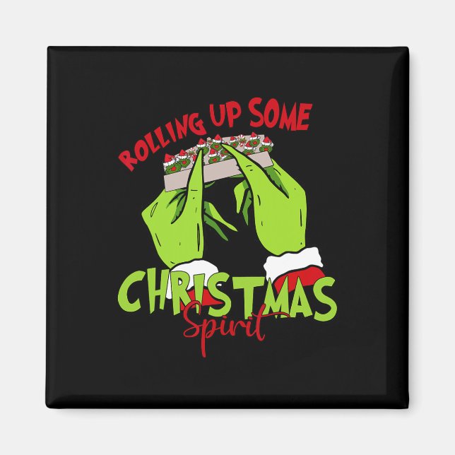 Imán Redoblando algunos Navidades de navidad espiritual (Frente)