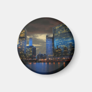 Imán redondo Chicago