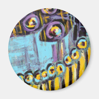 Imán redondo de diseño personalizado