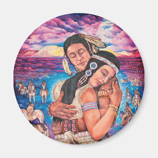 Imán Redondo de imanes (Frente)