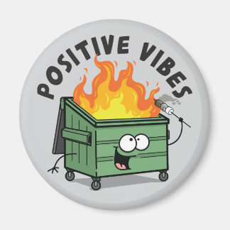 Imán redondo de vibraciones positivas