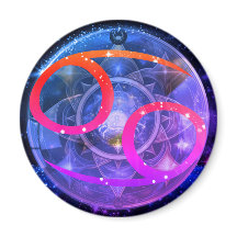 Redondo magnético - Rótulo Zodiaco contra el Cánce