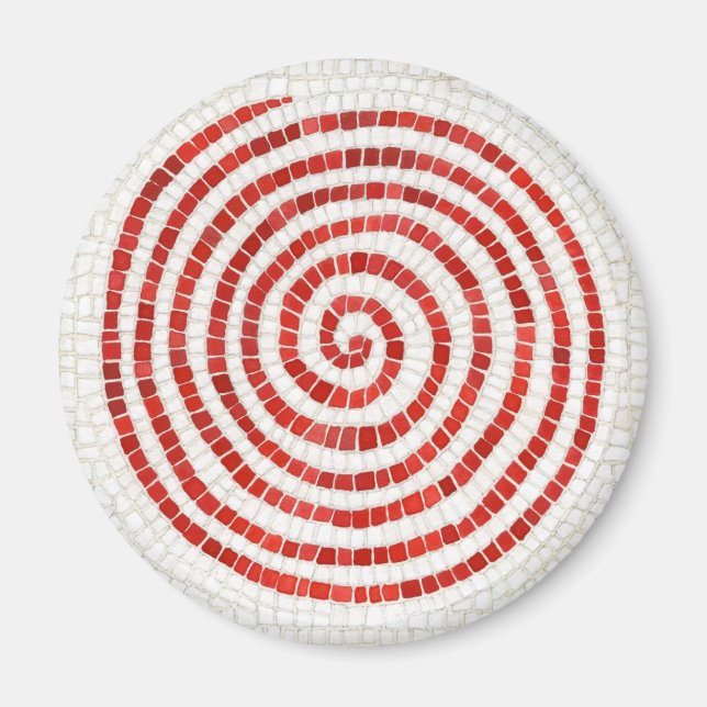 Imán redondo MOSAICO DE MOLINETE (Frente)