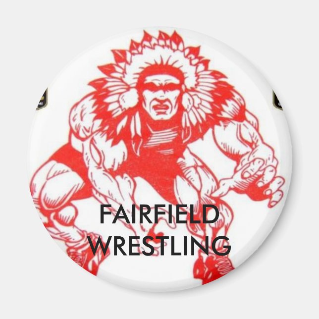 Imán redondo - Personalizado (Frente)