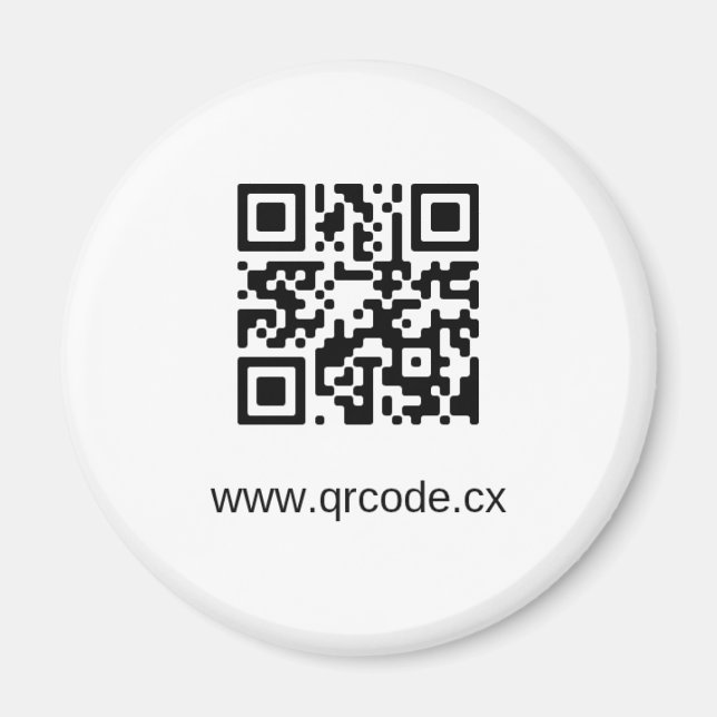 imán redondo personalizado (Frente)
