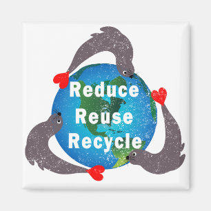 Imán Reducir el reciclaje de reutilización
