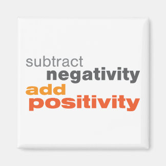 Imán Reducir la negatividad y añadir la positividad