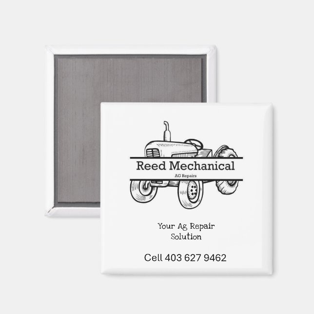 Imán Reed Mechanical Fridge Magnet (Anverso/Reverso)