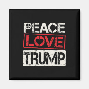 Imán Reelección de Trump Paz Amor Trump