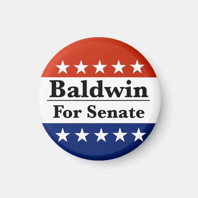 Imán Reelegir a Tammy Baldwin al Senado de EE. UU. 2024 (Frente)