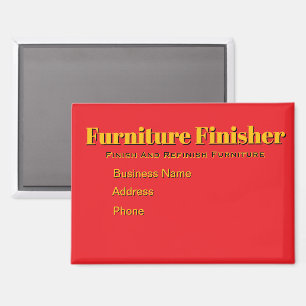 Imán Refinador de Muebles de Publicidad Personalizada
