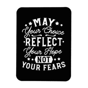Imán Refleja Esperanza No Miedo – Frase Motivacional de