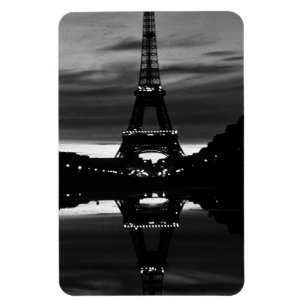 Imán Reflejo de la torre Eiffel de la Francia de la Vin