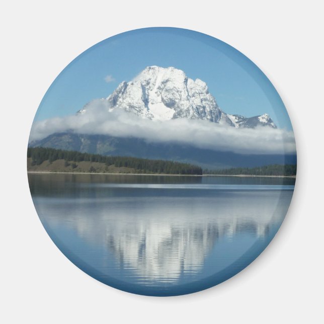 Imán Reflejo del Monte Moran en Grand Teton (Frente)