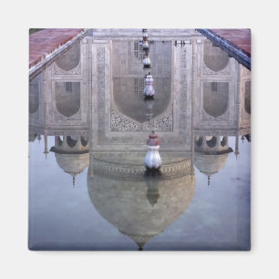 Imán reflejo del Taj Mahal, Agra, Uttar Pradesh,
