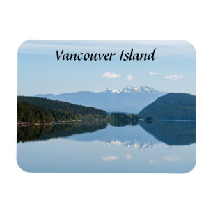 Imán Reflejo en un lago - Isla de Vancouver, Canadá