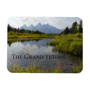 Imán Reflejos Parque Nacional Grand Teton Wyoming