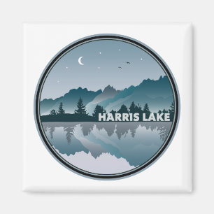 Imán Reflexión de Harris Lake North Carolina